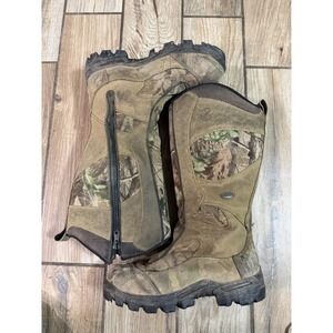Irish Setter Scent Ban Ultra Dry Hunting 17" Insulated Camo Boots, Men's 9